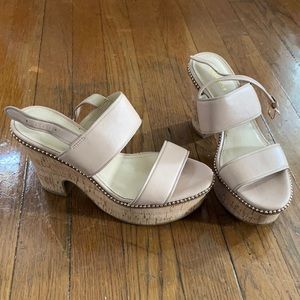 Coach cork shoes size 6.5